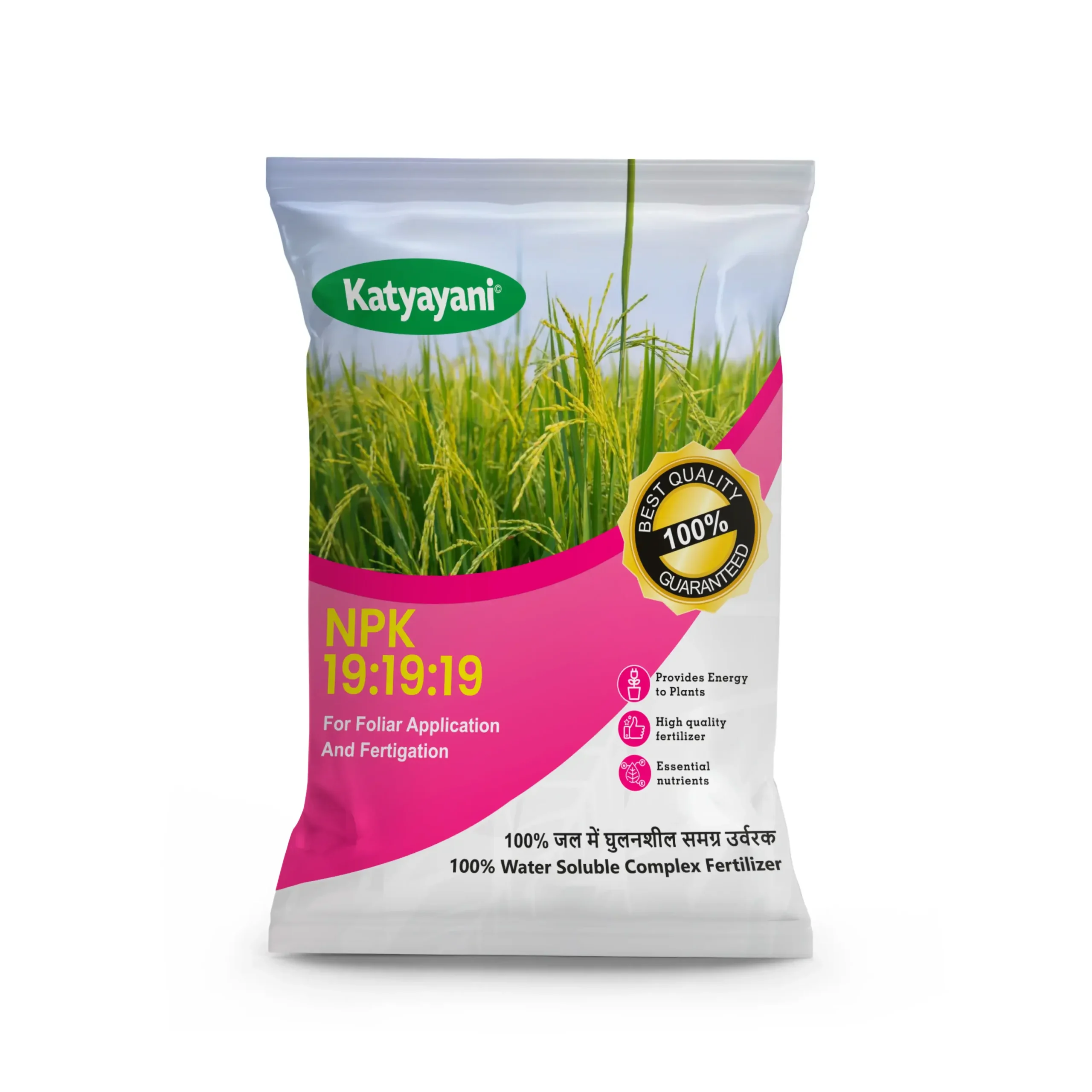 NPK 19 19 19 100% Water Soluble Fertilizer